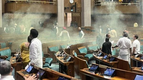 parliament security breach