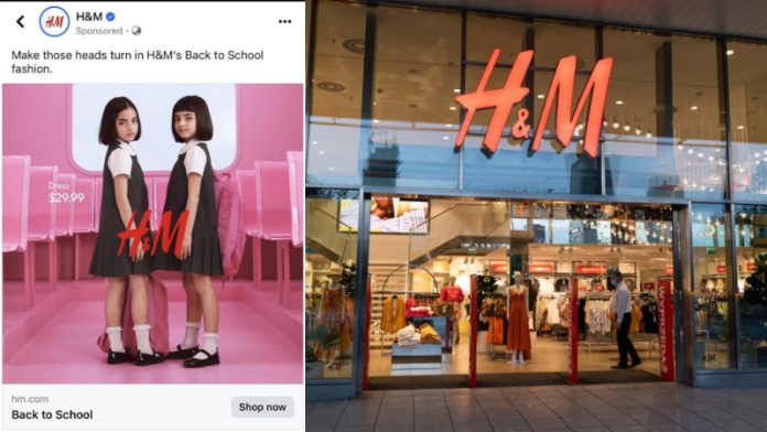 H&M Forced to Withdraw School Uniform Ad that Allegedly Sexualises Children  