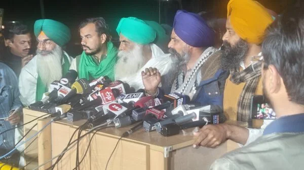 farmers protest
