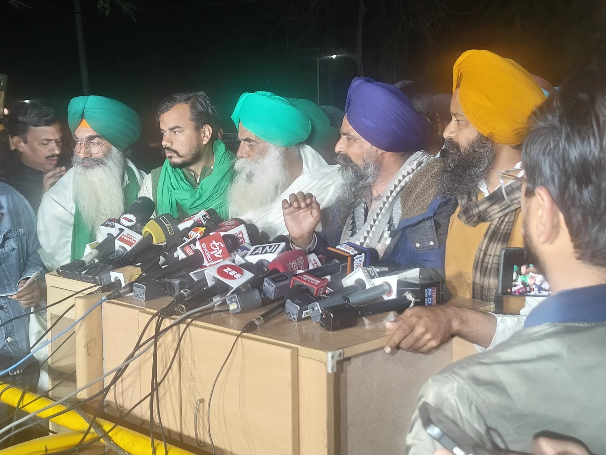 farmers protest