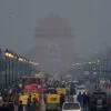 india pollution X