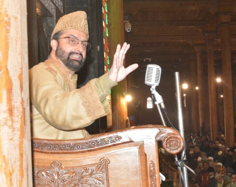 Mirwaiz Umar Farooq Urges PM Modi to Revive Dialogue with Pakistan for Lasting Peace in Kashmir
