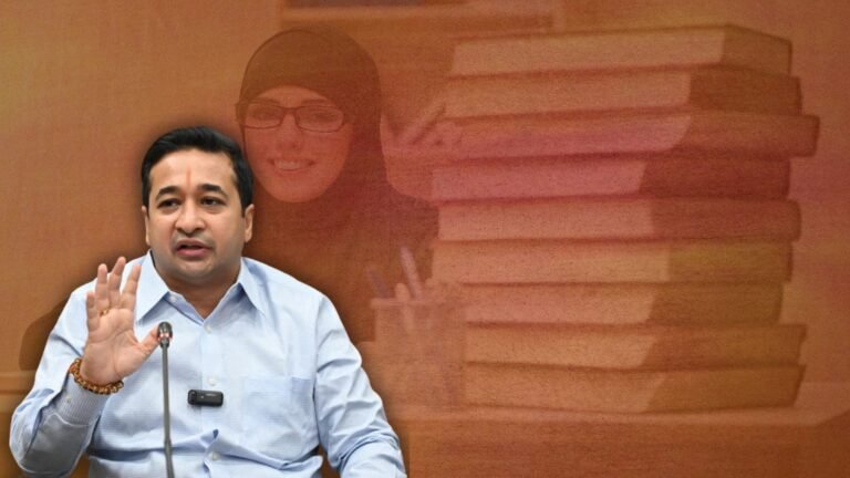 BJP Minister Nitesh Rane Alleges ‘Ghazwa-e-Hind’ Agenda Behind NEET Protest, Cites Cyber Crime Report