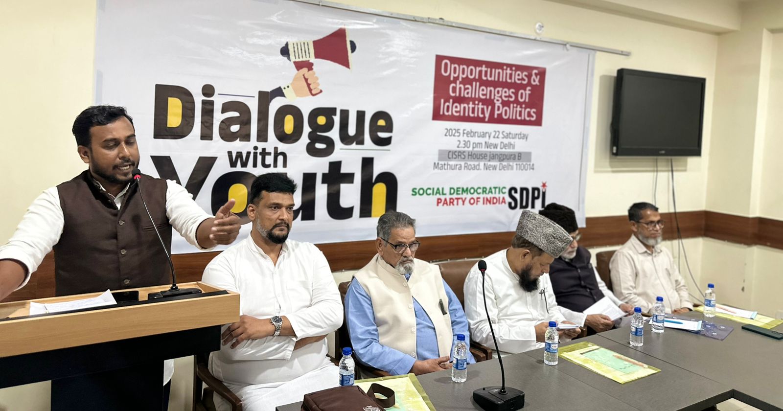 SDPI Hosts Youth Dialogue in Delhi, Sparking Engaging Discussion on Identity Politics