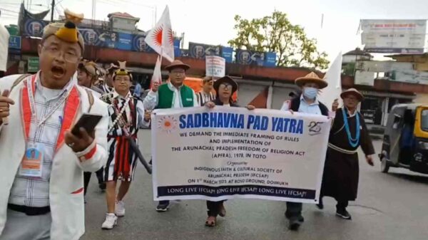 Over Two Lakh Christians Protest Anti-Conversion Law in Arunachal, Claim Government Targeting Minorities