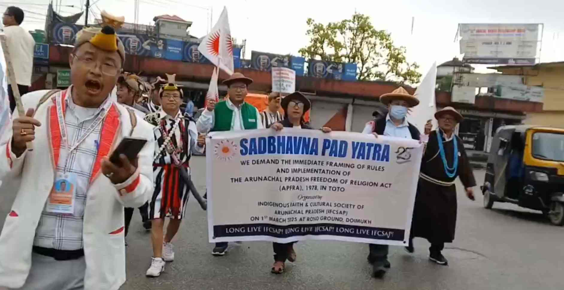 Over Two Lakh Christians Protest Anti-Conversion Law in Arunachal, Claim Government Targeting Minorities