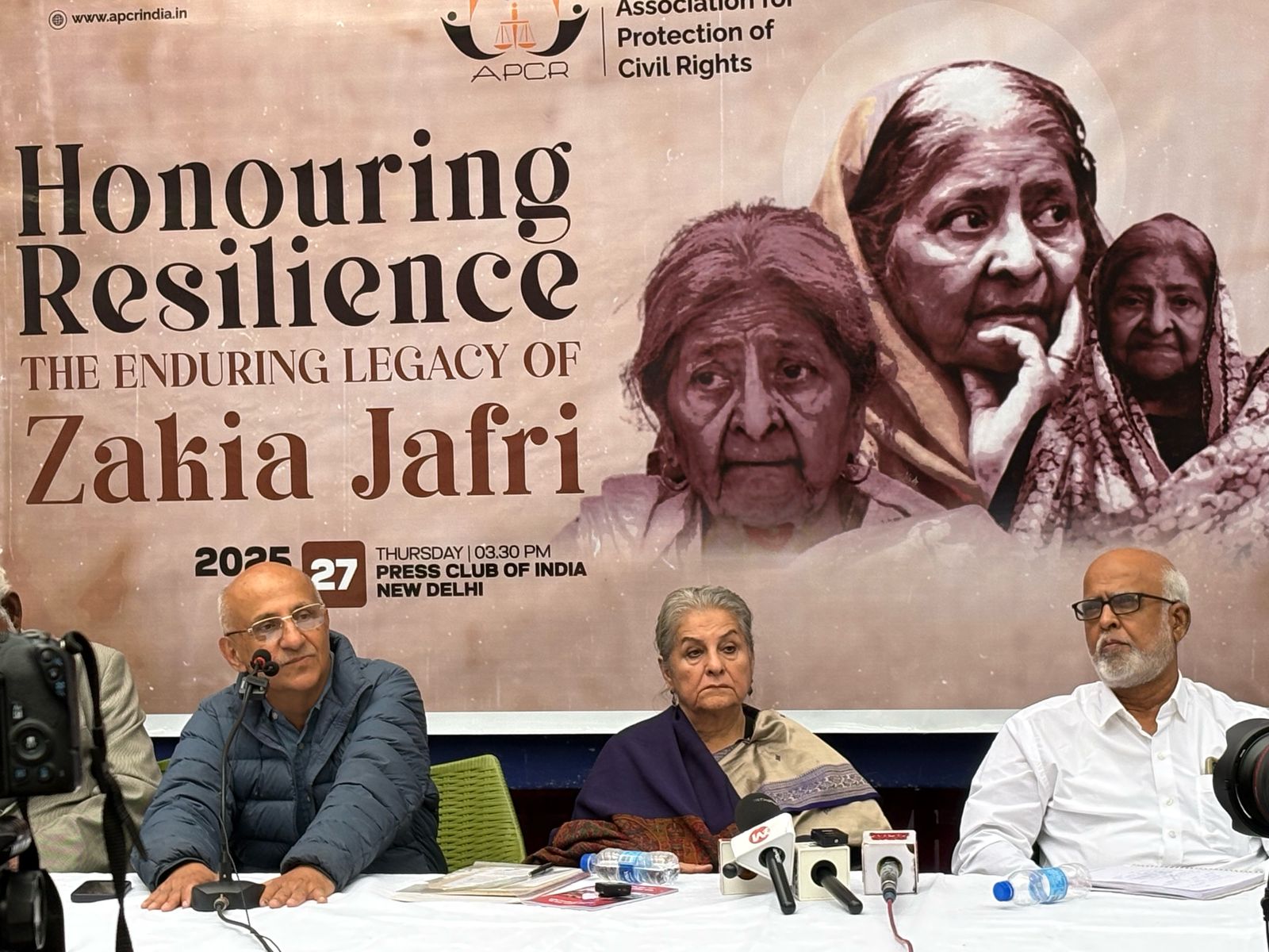 “She Fought Till the End”: APCR Event Pays Tribute to Zakia Jafri & Her Fight for Justice