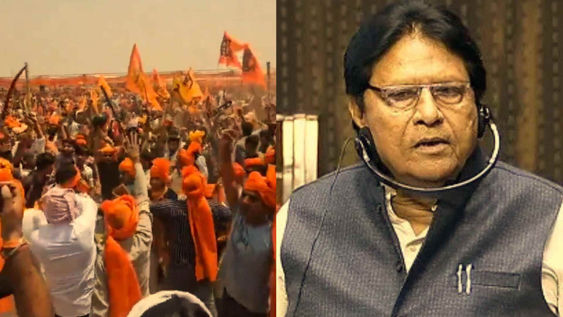 Karni Sena Holds Massive Rally in Agra wielding Swords & Guns to Mark Rana Sanga Jayanti Amid SP MP Remark Controversy