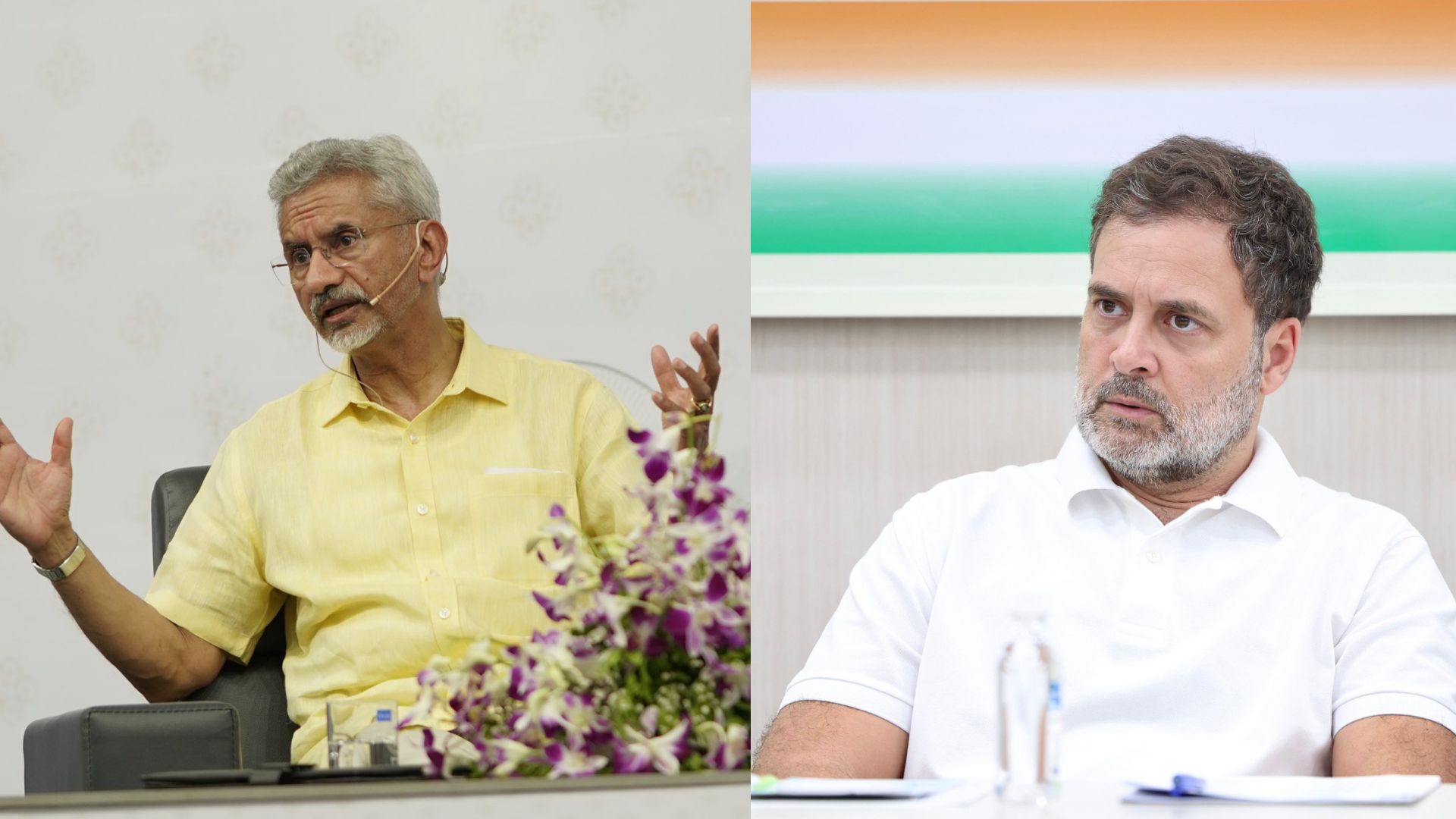 rahul gandhi jaishaknakr Jaishankar