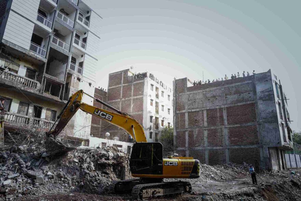 taimoor nagar demolition