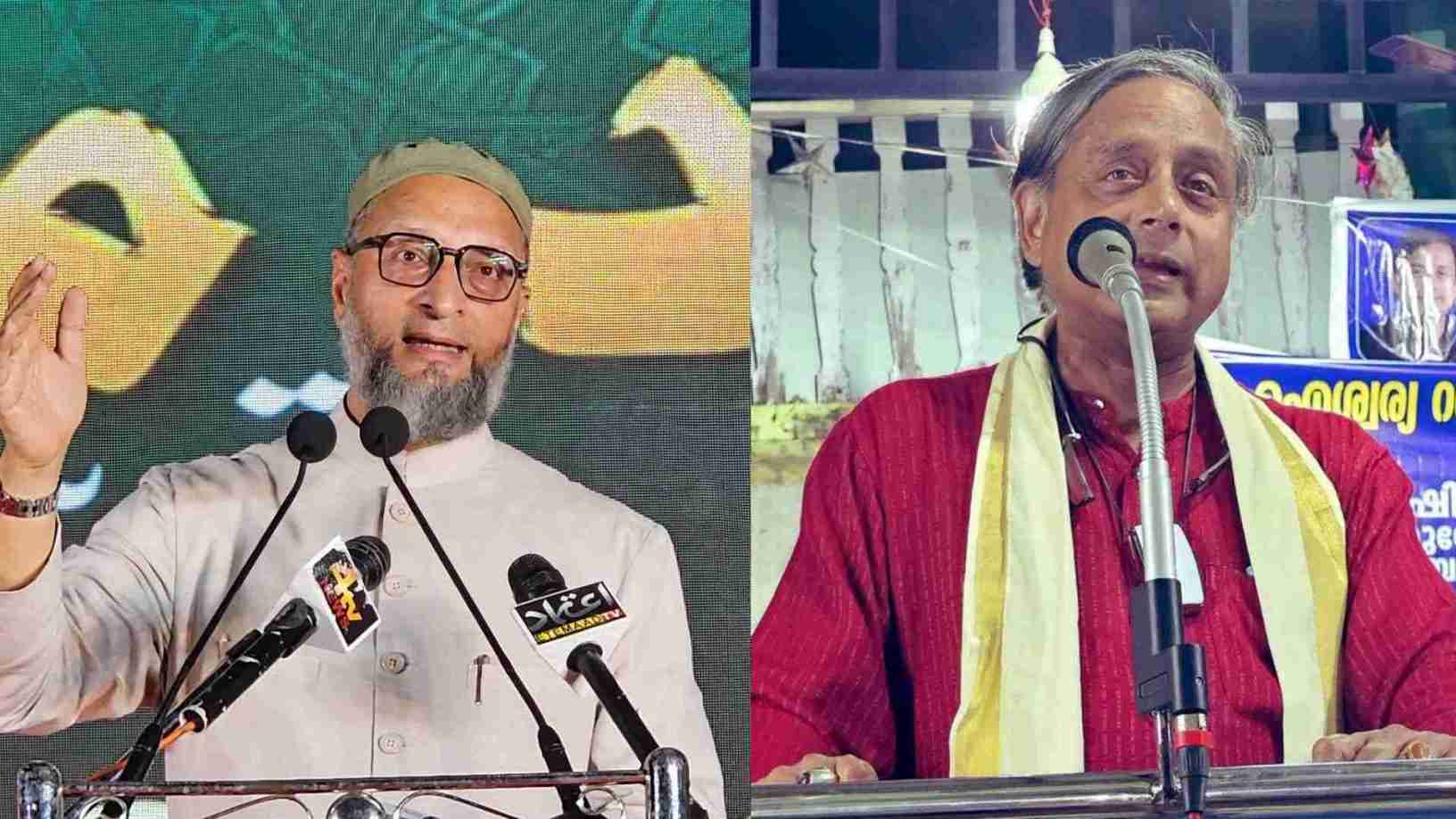 tharoor owaisi