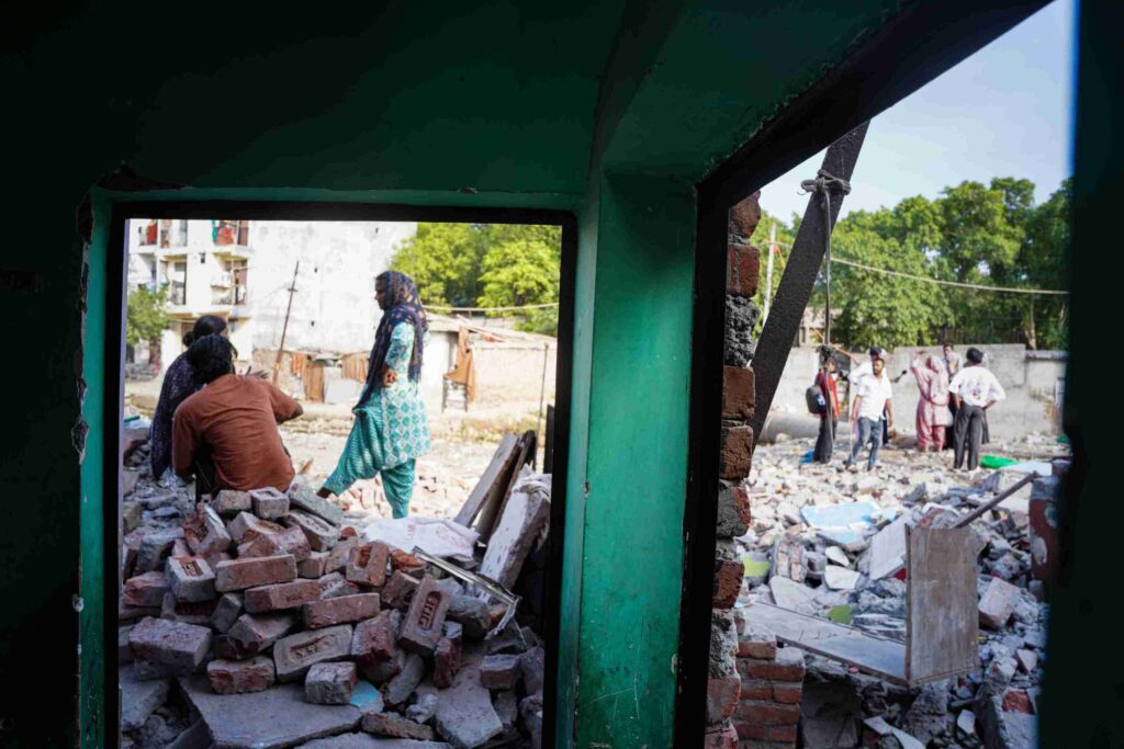taimoor nagar demolition
