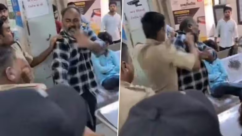 Patient Dies at Gujarat Govt Hospital Due to Absence of Doctors; Police Assault Grieving Relative for Questioning Staff