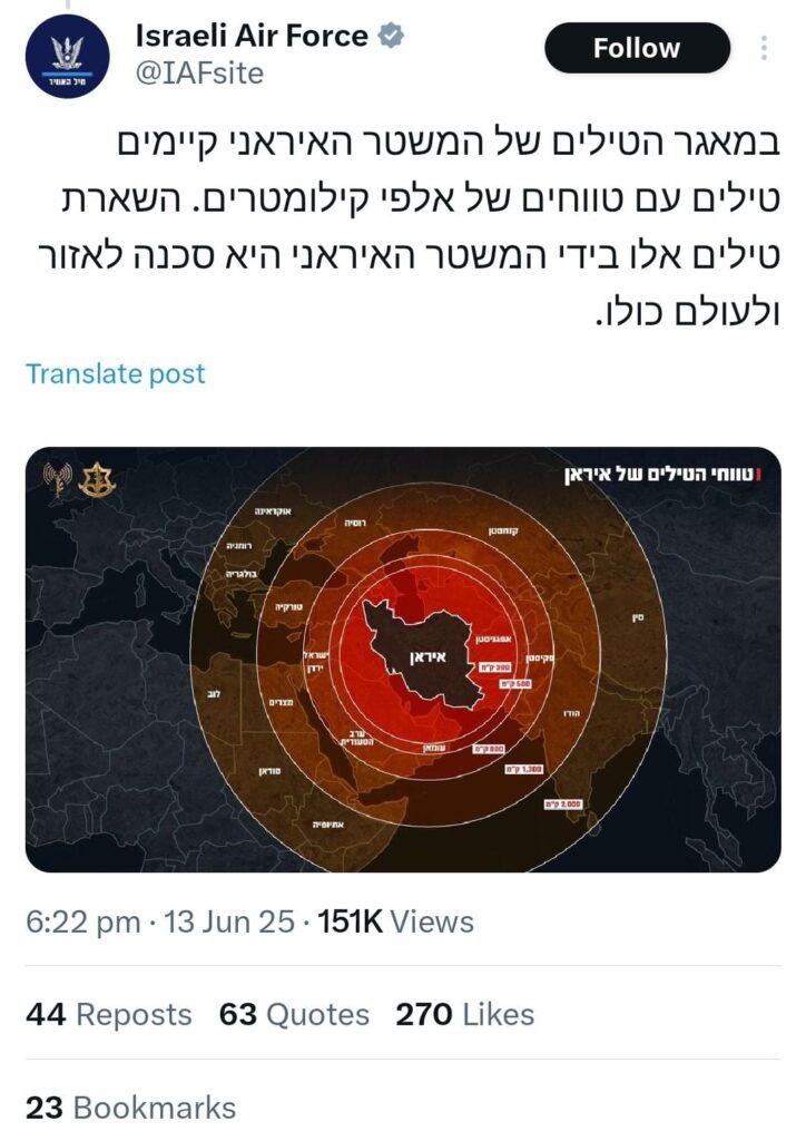 Israel India Iran
