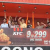 Uttar Pradesh Hindu Raksha Dal Closes KFC and Nazir, Calls for Meat Ban During Sawan Amid ‘Jai Shri Ram’ Chants