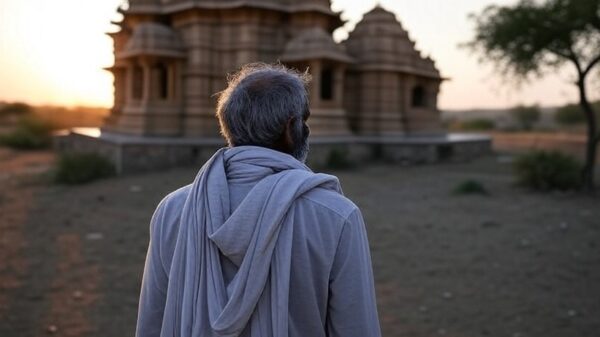 dalit man temple
