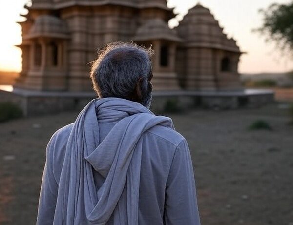dalit man temple