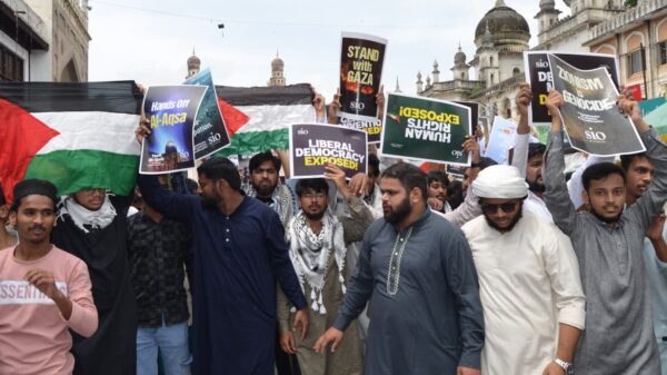 gaza hyderabad protest SIO