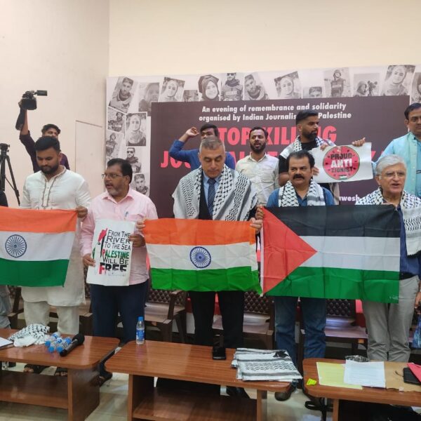 At Mumbai Meet, Indian Journalists Mourn Gaza Reporters, Condemn “Systematic” Targeting of Press