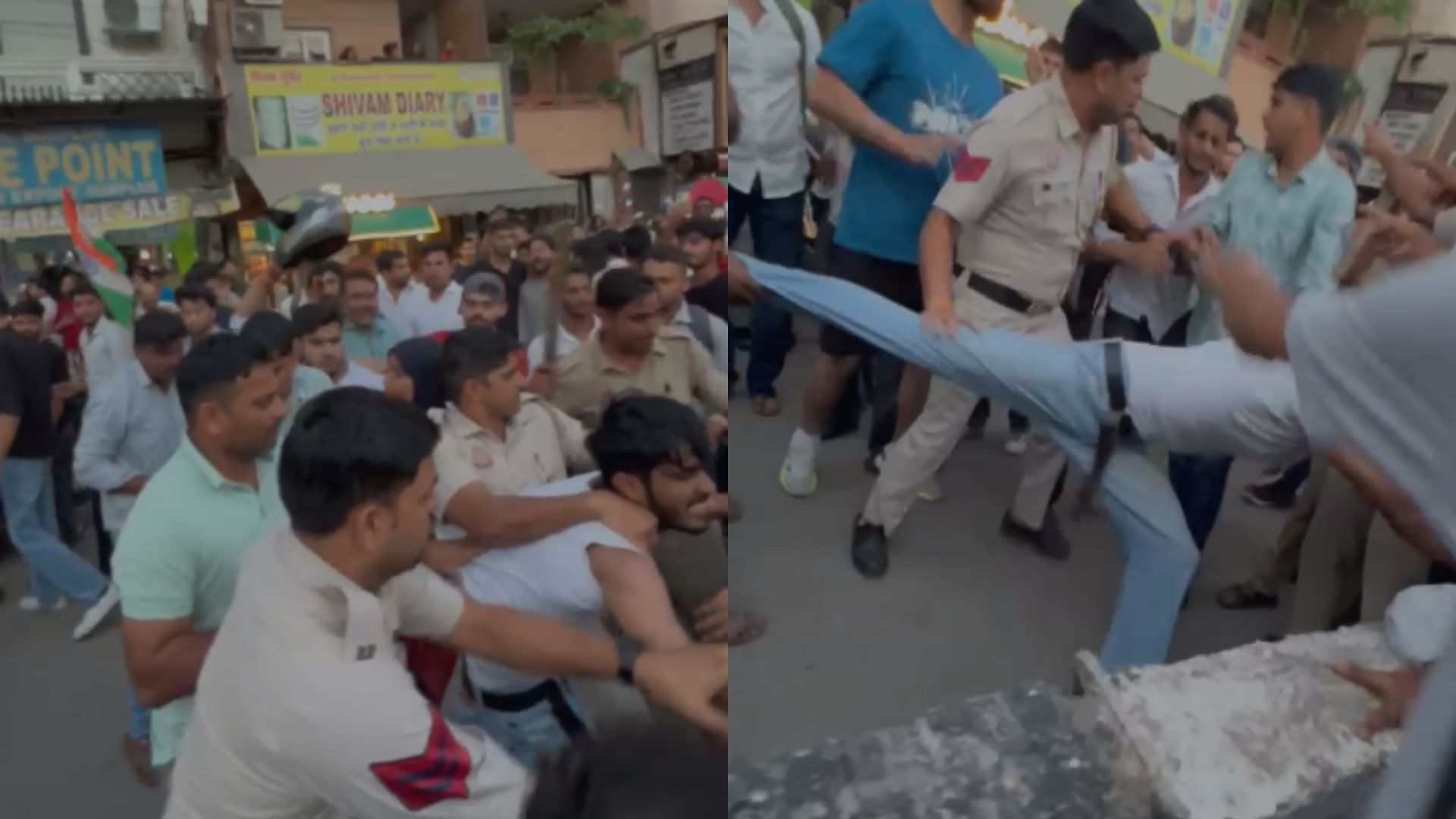 Mobs Disrupt DU Palestine Protest with Islamophobic Slogans; Police Detain Students, Fraternity Movement and SIO Condemn Violence