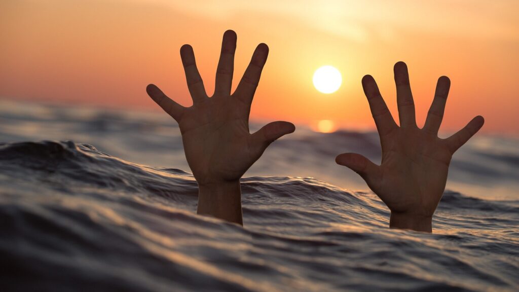 drown