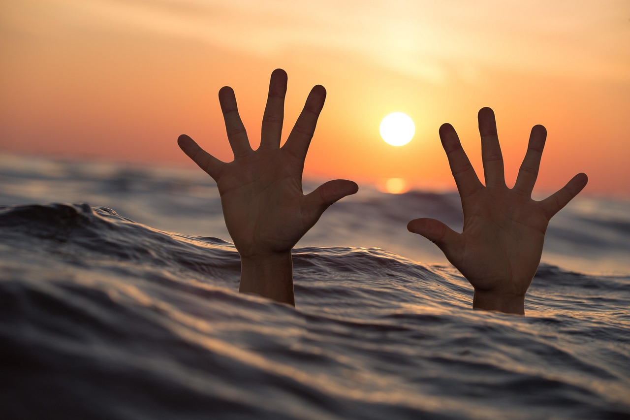 drown
