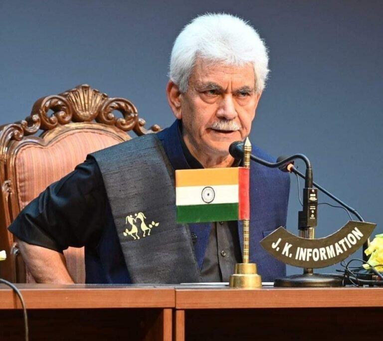 ‘Remove Colonial Mindset’: J&K LG Manoj Sinha Urges Writers to Reclaim India’s ‘Real History’ at Kashmir Literature Festival