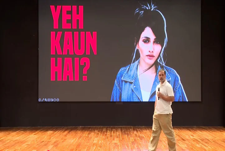 Rahul Gandhi votes Haryana