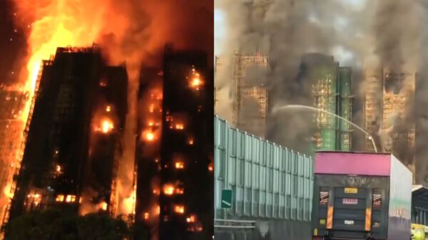 Hong Kong High-Rise Inferno Kills 44; Hundreds Still Missing as Blaze Rages On 11 hong kong fire