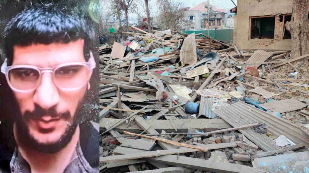 House of Delhi Blast Accused Dr. Umar Mohammad Demolished in Pulwama Before Dawn
