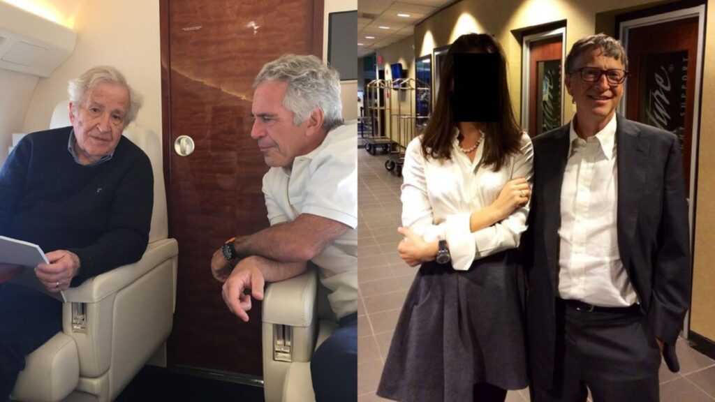 Democrats Publish Epstein Estate Photos Showing Bill Gates and Noam Chomsky, Seek Full Disclosure