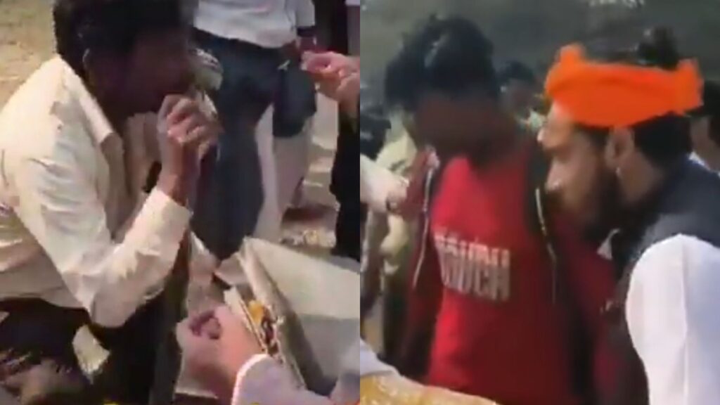 chicken Kolkata Muslim beaten