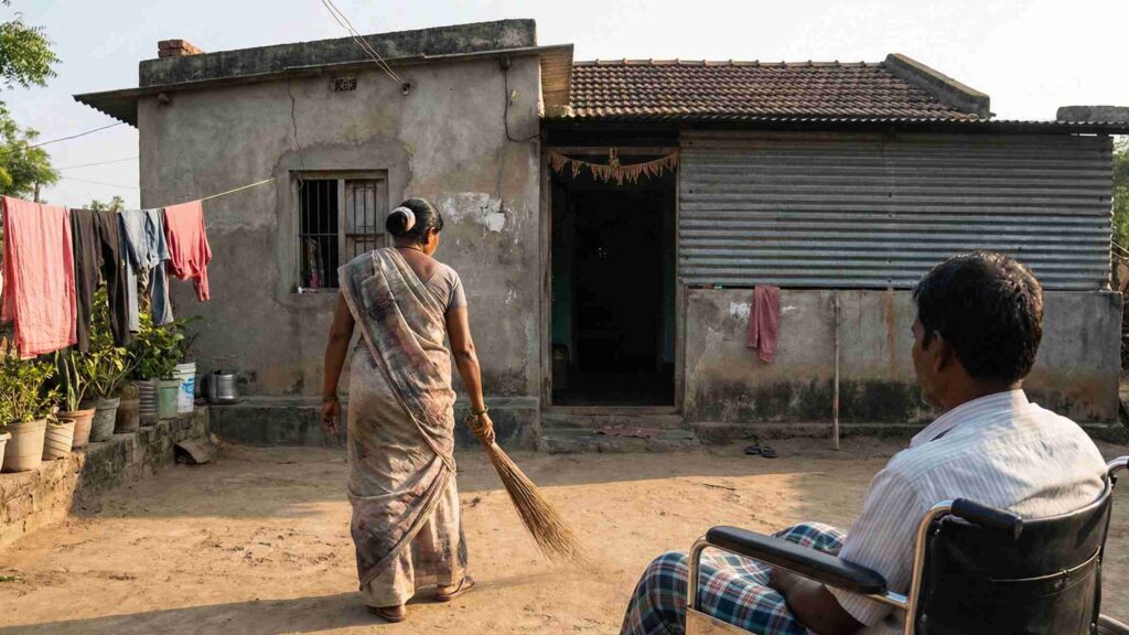 dalit woman and husband
