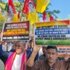 tripura protest