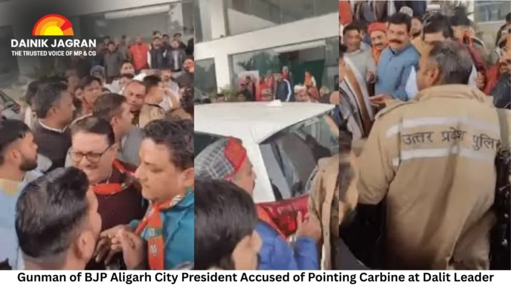 Dalit BJP Leader Alleges Gun Threat by Party Gunman