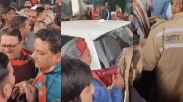 Dalit BJP Leader Rakesh Sahay Alleges City Chief’s Gunman Pointed Weapon at Him in Aligarh 6 Dalit BJP Leader Alleges Gun Threat by Party Gunman