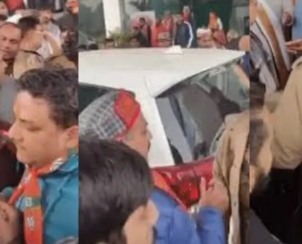 Dalit BJP Leader Alleges Gun Threat by Party Gunman