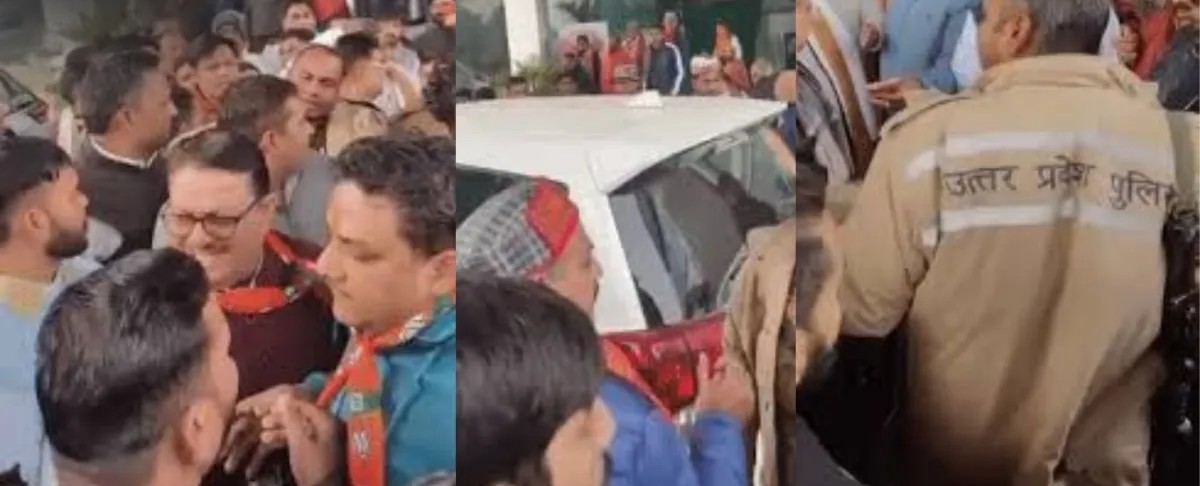 Dalit BJP Leader Alleges Gun Threat by Party Gunman