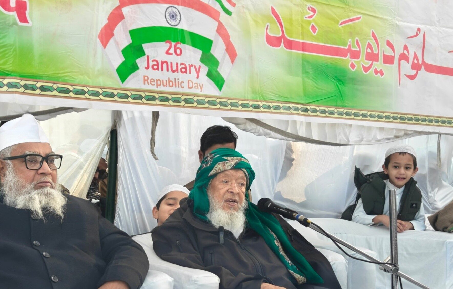 Arshad Madani Urges Hindu-Muslim Unity on Republic Day