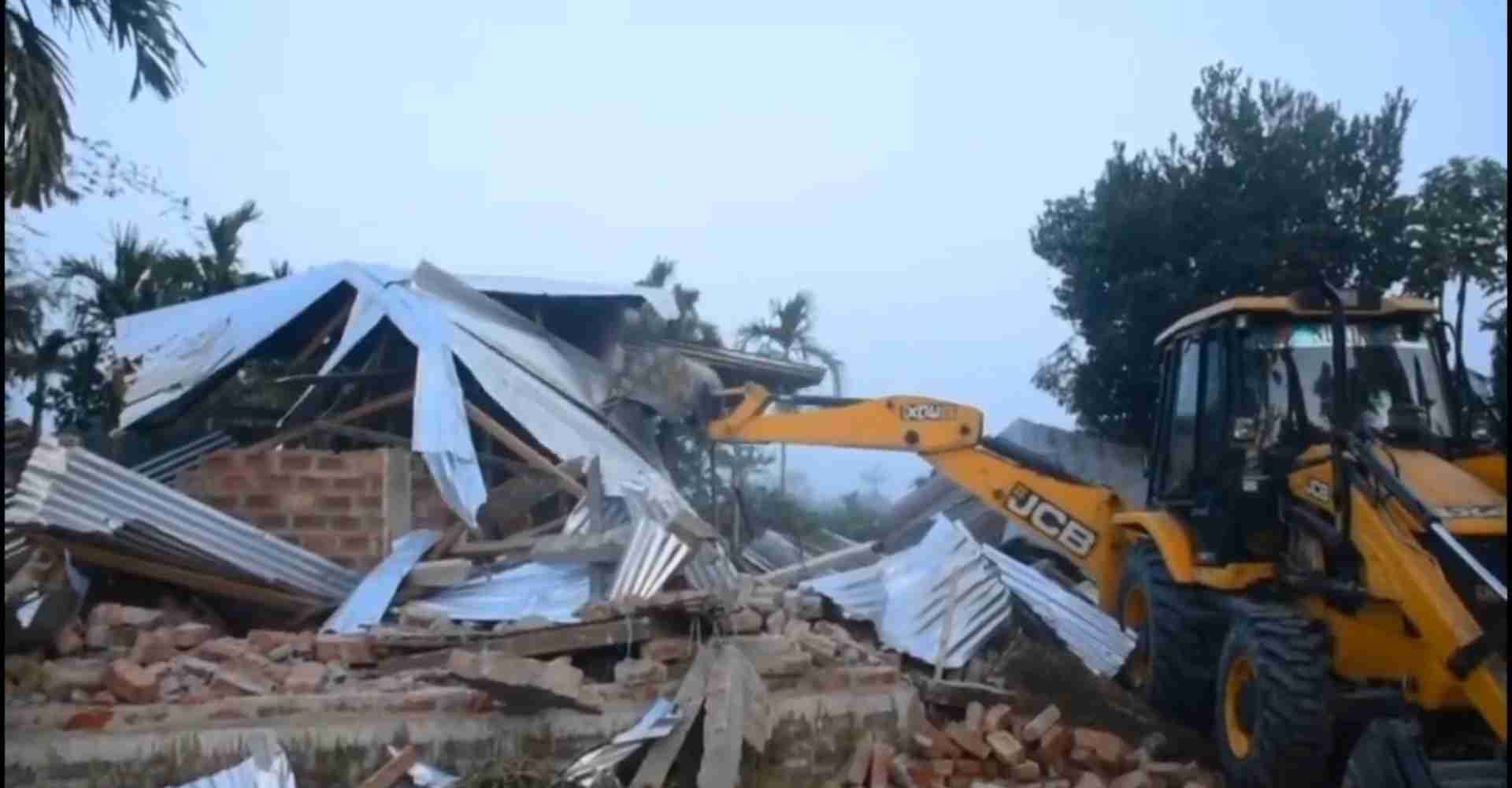 1,200 Bengali Muslim Homes Razed in Assam Evictions