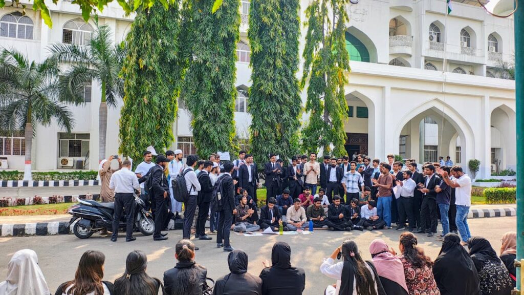 ‘No Written Assurance’: MANUU Students Continue Sit-In