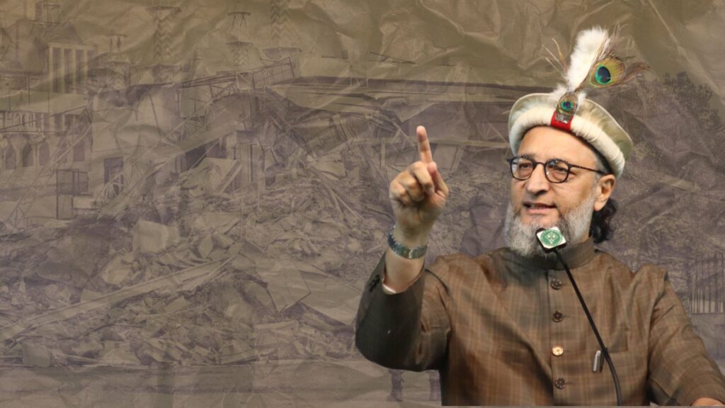 Delhi Mosque Demolition: Owaisi Calls Waqf Law ‘Black’