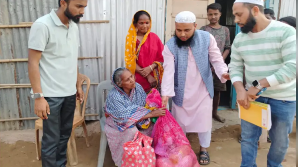 Aftab Ali, a Muslim youth in Tripura, shelters three Hindu families after a fire destroyed their homes.