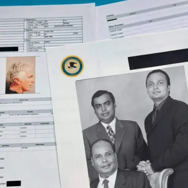 Epstein Suggested ‘Tall Swedish Blonde’ to Ambani