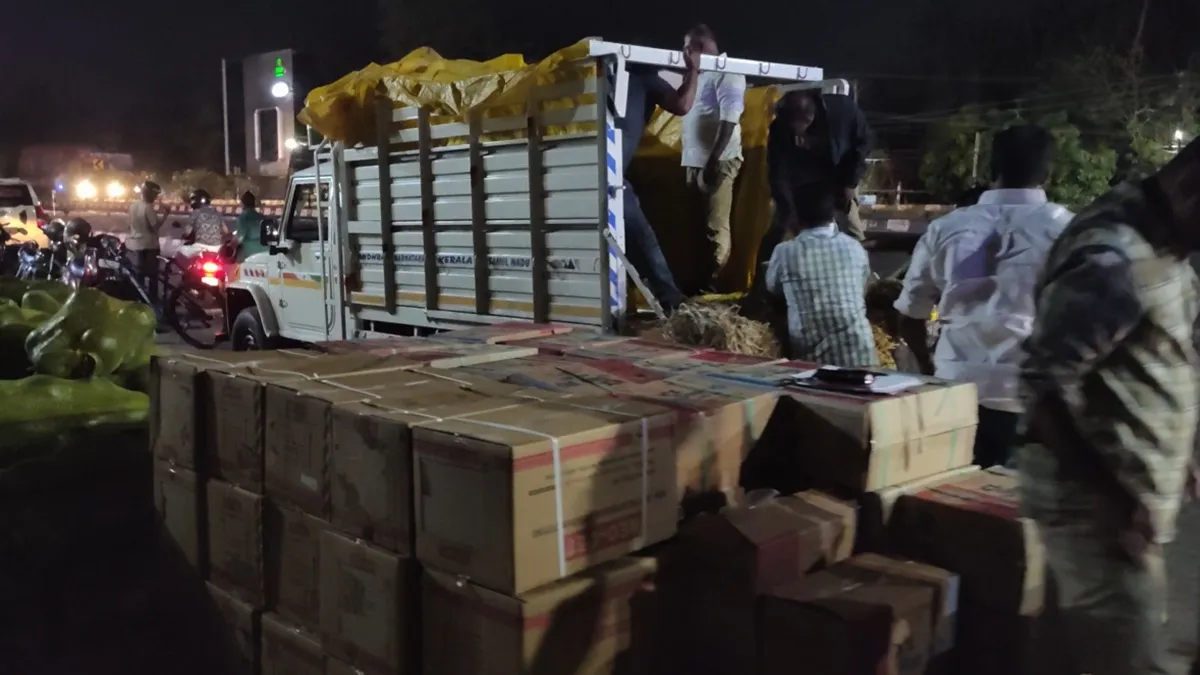 Over 100 Boxes of Explosives Hidden Under Watermelons Seized Near Palakkad Police Kerala,Palakkad