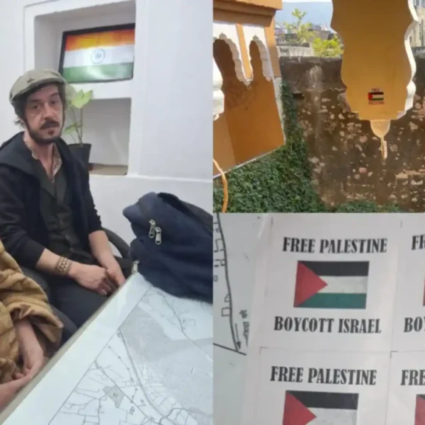 Two British Tourists Told to Leave India for Pro-Palestine Posters