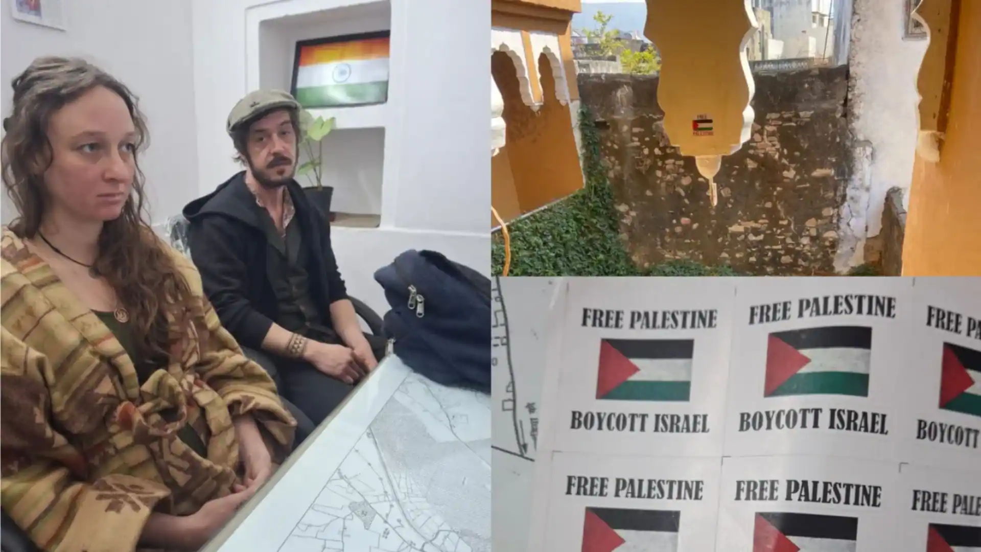 Two British Tourists Told to Leave India for Pro-Palestine Posters