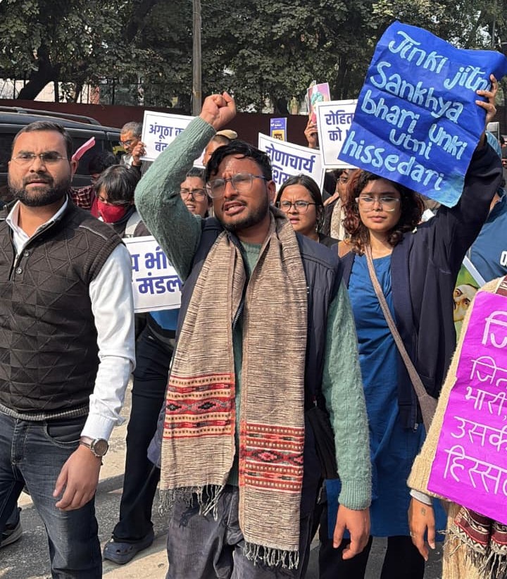 Delhi University Students Demand Rohith Act Implementation UGC DU