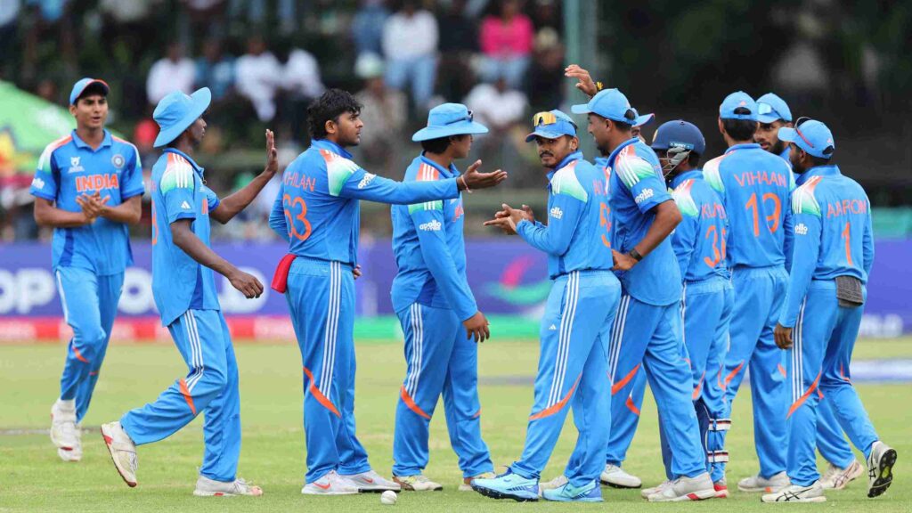 India Beat England by 100 Runs to Claim Sixth ICC U-19 World Cup