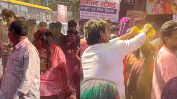 Viral Video From Braj Ki Holi Sparks Outrage Over Alleged Harassment of Women 6 A viral video from Braj Ki Holi in Mathura and Barsana sparks outrage as women appear to face inappropriate touching during crowded Holi.